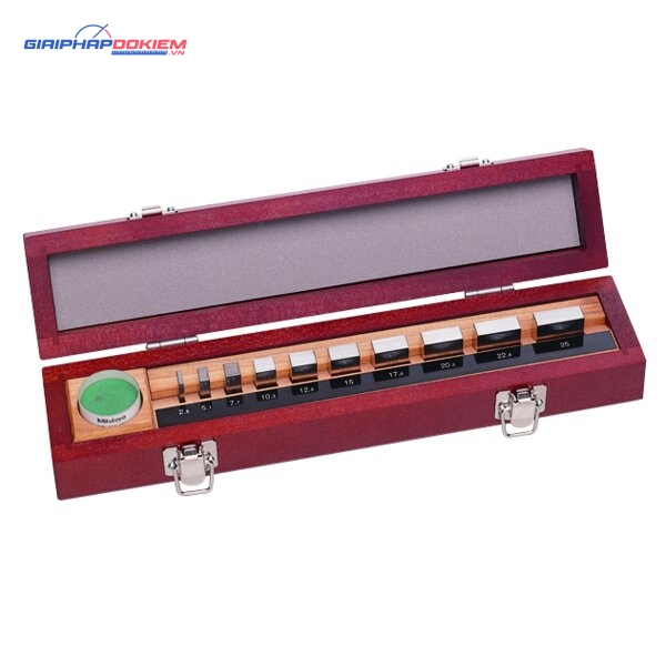Bộ Căn Mẫu Thép Hệ Inch 10 Miếng Cấp 0 Mitutoyo 516-921-11 2 Bộ Căn Mẫu Thép Hệ Inch 10 Miếng Cấp 0 Mitutoyo 516-921-11