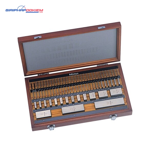Bộ Căn Mẫu Thép Mét 76 Khối Cấp 2 Mitutoyo 516-452-16 2 Bộ Căn Mẫu Thép Mét 76 Khối Cấp 2 Mitutoyo 516-452-16