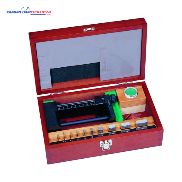 Bộ Căn Mẫu Thép Hệ Mét 10 Khối Cấp 0 Mitutoyo 516-132-60 2 Bộ Căn Mẫu Thép Hệ Mét 10 Khối Cấp 0 Mitutoyo 516-132-60