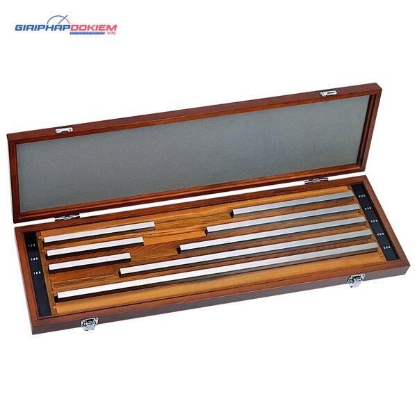 Bộ Căn Mẫu Thép Hệ Mét 8 Miếng Cấp 0 Mitutoyo 516-702-60 2 Bộ Căn Mẫu Thép Hệ Mét 8 Miếng Cấp 0 Mitutoyo 516-702-60