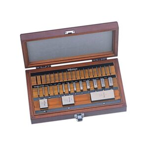 Bộ Căn Mẫu Thép Mét 28 Khối Cấp 0 Mitutoyo 516-418-16