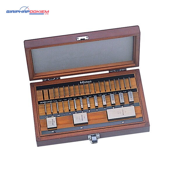 Bộ Căn Mẫu Thép Mét 36 Khối Cấp 0 Mitutoyo 516-421-16 2 Bộ Căn Mẫu Thép Mét 36 Khối Cấp 0 Mitutoyo 516-421-16