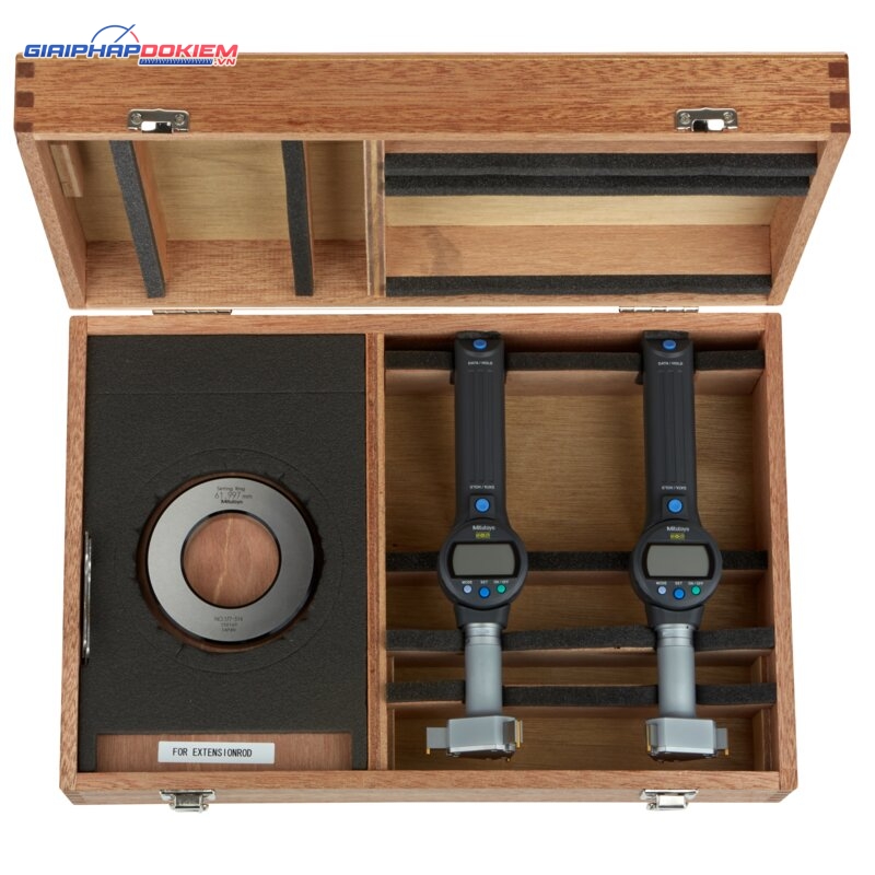 Bộ Đo Lỗ 3 Chấu chính xác điện tử 50-75 mm Mitutoyo 568-958 4 Bộ Đo Lỗ 3 Chấu chính xác điện tử 50-75 mm Mitutoyo 568-958