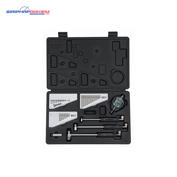 Bộ Đồng Hồ Đo Lỗ Trong Tiếp Xúc 2 Điểm 0,7-9", 18-150mm Mitutoyo 511-925-10 4 Bộ Đồng Hồ Đo Lỗ Trong Tiếp Xúc 2 Điểm 0,7-9", 18-150mm Mitutoyo 511-925-10