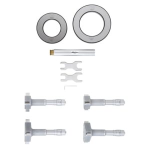 Bộ Panme Đo Lỗ 3 Chấu Cơ Khí 2-4" (4 pcs.) Mitutoyo 368-997 8 Bộ Panme Đo Lỗ 3 Chấu Cơ Khí 2-4