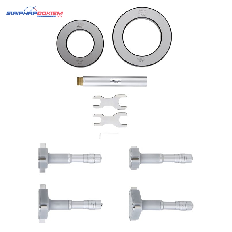 Bộ Panme Đo Lỗ 3 Chấu Cơ Khí 2-4" (4 pcs.) Mitutoyo 368-997 6 Bộ Panme Đo Lỗ 3 Chấu Cơ Khí 2-4" (4 pcs.) Mitutoyo 368-997