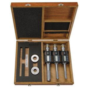 Bộ Panme Đo Lỗ 3 Chấu Điện Tử Metric/ Inch 0,5-1