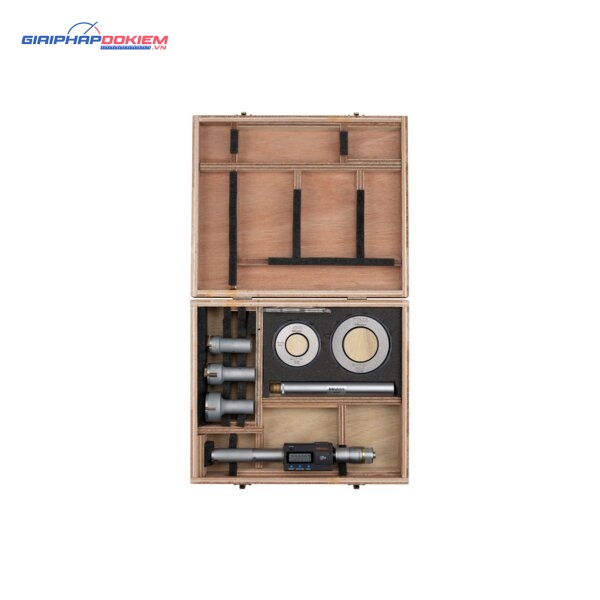 Bộ Panme Đo Lỗ 3 Chấu Điện Tử Metric/Inch 0,8 - 2", Interchange. Head IP65, TIN Mitutoyo 468-978 10 Bộ Panme Đo Lỗ 3 Chấu Điện Tử Metric/Inch 0,8 - 2", Interchange. Head IP65, TIN Mitutoyo 468-978