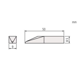 Bộ Phụ kiện Căn Mẫu Thép Set 10 pcs Mitutoyo 516-605 5 Bộ Phụ kiện Căn Mẫu Thép Set 10 pcs Mitutoyo 516-605