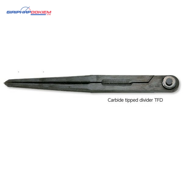 Compa vạc dấu mũi carbide dài 200mm Niigata Seiki TFD-200 2 Compa vạc dấu mũi carbide dài 200mm Niigata Seiki TFD-200