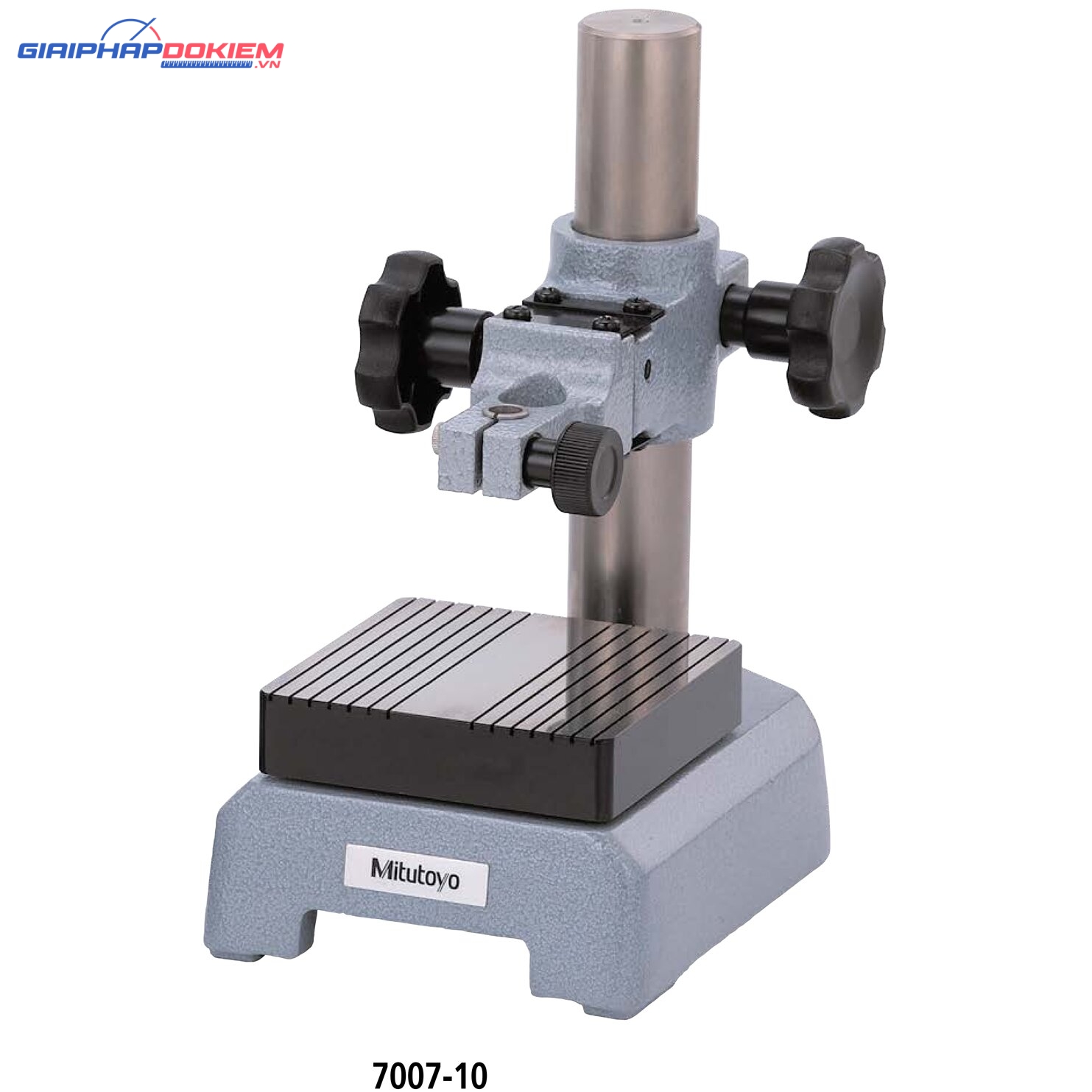 Đế gá đông hồ so chân thẳng với đế thép cứng vuông 90x90mm, đế vuông Mitutoyo 7007-10 2 Đế gá đông hồ so chân thẳng với đế thép cứng vuông 90x90mm, đế vuông Mitutoyo 7007-10