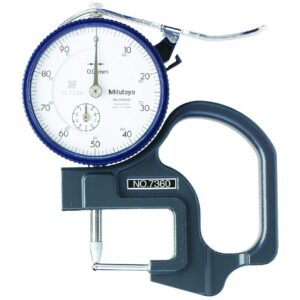 Đồng hồ đo độ dày cơ khí, 0-10mm, 0,01mm Mitutoyo 7360