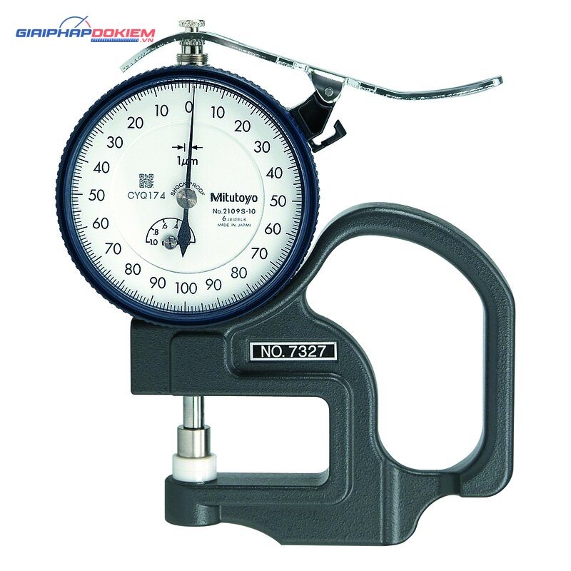 Đồng hồ đo độ dày cơ khí, 0-20mm, 0,01mm Mitutoyo 7305 2 Đồng hồ đo độ dày cơ khí, 0-20mm, 0,01mm Mitutoyo 7305