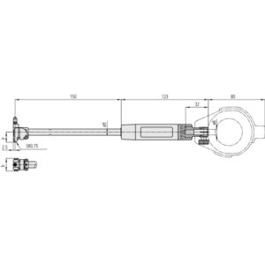Đồng Hồ Đo Lỗ Nhỏ Tiếp Xúc 2 Điểm 50-150mm/0.001mm Mitutoyo 511-437-20 9 Đồng Hồ Đo Lỗ Nhỏ Tiếp Xúc 2 Điểm 50-150mm/0.001mm Mitutoyo 511-437-20