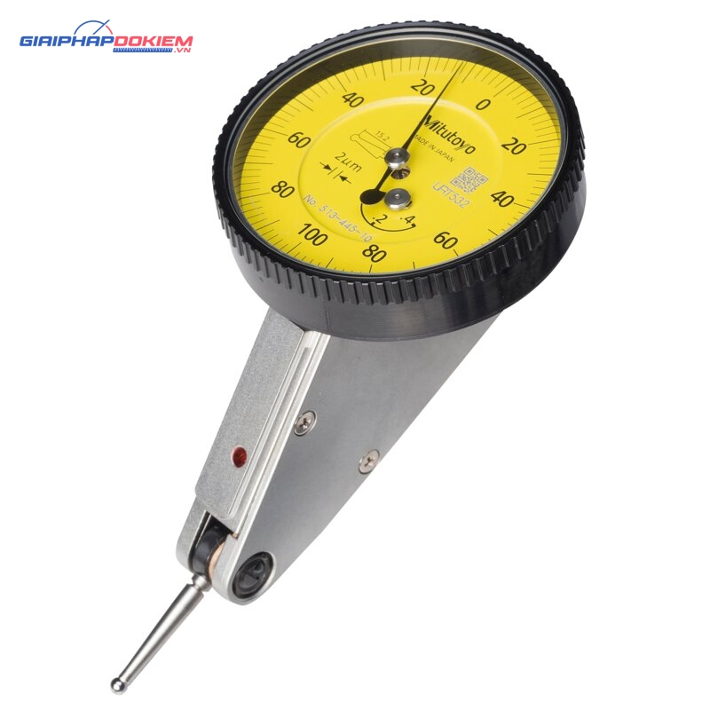 Đồng Hồ So Chân Gập, Dial Test Indicator, Horiz. 20° Face 0,016", 0,0001", 4/9,52mm Stem, Bracket, Black Dial Mitutoyo 513-443-16T 6 Đồng Hồ So Chân Gập, Dial Test Indicator, Horiz. 20° Face 0,016", 0,0001", 4/9,52mm Stem, Bracket, Black Dial Mitutoyo 513-443-16T