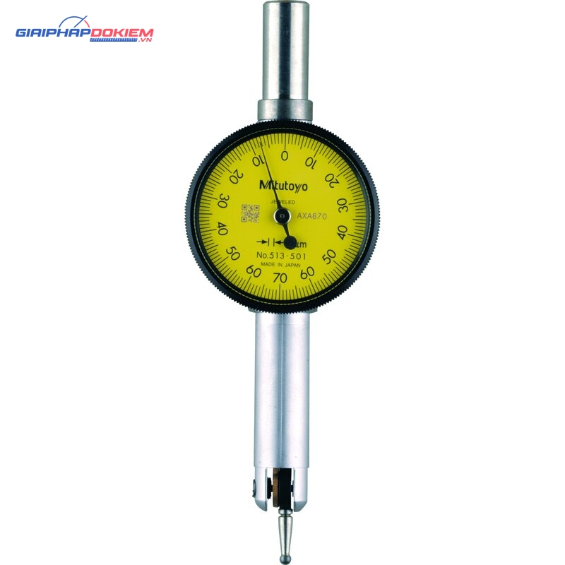 Đồng Hồ So Chân Gập, Dial Test Indicator, Horiz. Pocket Type 0,14mm, 0,001mm, with Bracket Mitutoyo 513-501T 4 Đồng Hồ So Chân Gập, Dial Test Indicator, Horiz. Pocket Type 0,14mm, 0,001mm, with Bracket Mitutoyo 513-501T
