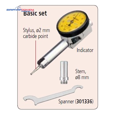 Đồng Hồ So Chân Gập, Dial Test Indicator, Horiz. Pocket Type 0,2mm, 0,002mm, 8mm Stem Mitutoyo 513-503E 2 Đồng Hồ So Chân Gập, Dial Test Indicator, Horiz. Pocket Type 0,2mm, 0,002mm, 8mm Stem Mitutoyo 513-503E
