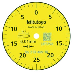 Đồng Hồ So Chân Gập, Dial Test Indicator, Horiz., Ruby Sty. 1mm, 0,01mm, 8mm Stem Mitutoyo 513-477-10E