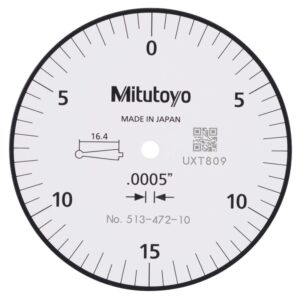 Đồng Hồ So Chân Gập, Dial Test Indicator, Horiz., Ruby Sty. 0,03