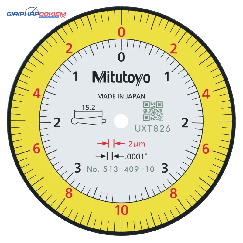 Đồng Hồ So Chân Gập, Dial Test Indicator, Horizontal Type 0,2mm/0,0075", 0,002mm/0,0001", 4/8mm St Mitutoyo 513-409-10T 4 Đồng Hồ So Chân Gập, Dial Test Indicator, Horizontal Type 0,2mm/0,0075", 0,002mm/0,0001", 4/8mm St Mitutoyo 513-409-10T