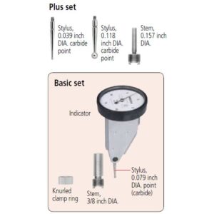 Đồng Hồ So Chân Gập, Dial Test Indicator Parallel Type 0,03