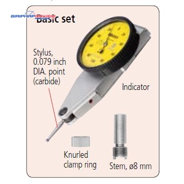 Đồng Hồ So Chân Gập, Dial Test Indicator Parallel Type 0,03", 0,0005", 4/9,52mm Stem, Bracket Mitutoyo 513-482-10T 7 Đồng Hồ So Chân Gập, Dial Test Indicator Parallel Type 0,03", 0,0005", 4/9,52mm Stem, Bracket Mitutoyo 513-482-10T