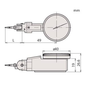 Đồng Hồ So Chân Gập, Dial Test Indicator, Universal Type 0,8mm, 0,01mm, Basic Set Mitutoyo 513-304-10E 7 Đồng Hồ So Chân Gập, Dial Test Indicator, Universal Type 0,8mm, 0,01mm, Basic Set Mitutoyo 513-304-10E