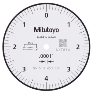 Đồng Hồ So Chân Gập, Dial Test Indicator, Vertical Type 0,03", 0,0005", 9,52mm Stem Mitutoyo 513-452-10E 10 Đồng Hồ So Chân Gập, Dial Test Indicator, Vertical Type 0,03
