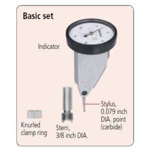 Đồng Hồ So Chân Gập, Dial Test Indicator, Vertical Type 0,008