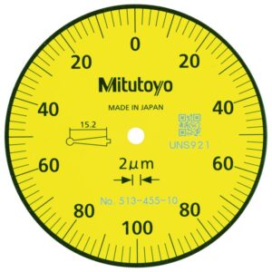 Đồng Hồ So Chân Gập, Dial Test Indicator, Vertical Type 0,2mm, 0,002mm, 4/8m Stem Mitutoyo 513-455-10A 8 Đồng Hồ So Chân Gập, Dial Test Indicator, Vertical Type 0,2mm, 0,002mm, 4/8m Stem Mitutoyo 513-455-10A