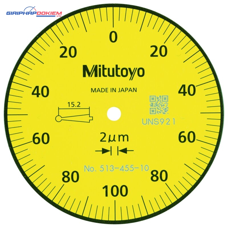 Đồng Hồ So Chân Gập, Dial Test Indicator, Vertical Type 0,2mm, 0,002mm, 4/8m Stem Mitutoyo 513-455-10A 6 Đồng Hồ So Chân Gập, Dial Test Indicator, Vertical Type 0,2mm, 0,002mm, 4/8m Stem Mitutoyo 513-455-10A