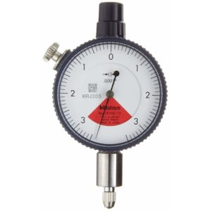 Đồng Hồ So Cơ Khí Chống Va Đập, Dial Indicator, Flat Back, AGD/ANSI 0,006