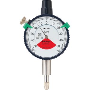 Đồng Hồ So Cơ Khí Chống Va Đập Flat Back, One Revol. 0,1mm, 0,001mm Mitutoyo 1900AB-72
