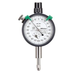 Đồng Hồ So Cơ Khí, Dial Indicator, Flat Back 1mm,0,002mm, Jeweled Bearing Mitutoyo 1013AB-10