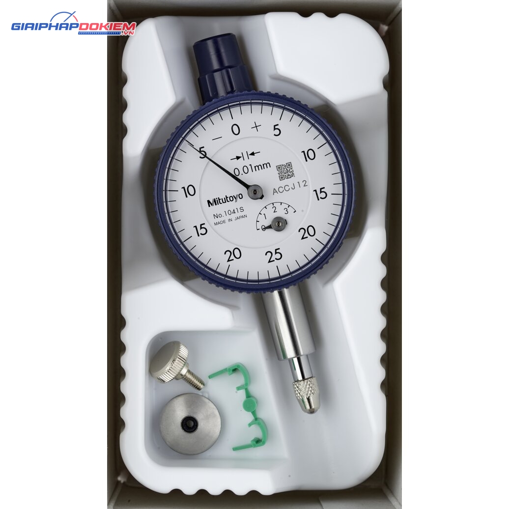 Đồng Hồ So Cơ Khí, Dial Indicator, Lug Back 3,5mm, 0,01mm Mitutoyo 1041S 8 Đồng Hồ So Cơ Khí, Dial Indicator, Lug Back 3,5mm, 0,01mm Mitutoyo 1041S
