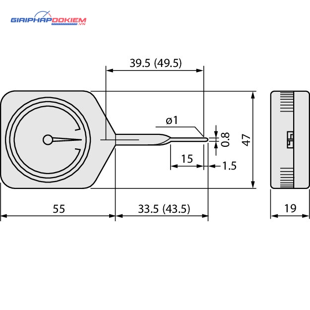 Đồng Hồ So Cơ Khí Đo Lực Căng, Dial Tension Gauge, Peak Hold 0,06N-0,5N, 0,02N Graduation Mitutoyo 546-135 6 Đồng Hồ So Cơ Khí Đo Lực Căng, Dial Tension Gauge, Peak Hold 0,06N-0,5N, 0,02N Graduation Mitutoyo 546-135