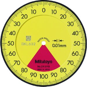 Đồng Hồ So Cơ Khí Flat Back 1,6mm, 0,01mm Mitutoyo 2959A