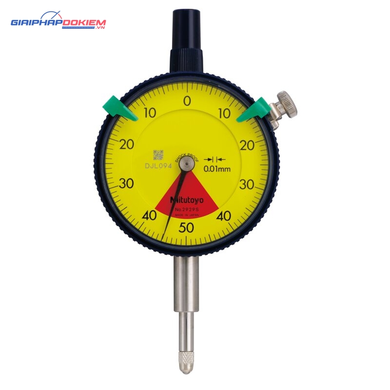 Đồng Hồ So Cơ Khí, Dial Indicator, Flat Back 0,8mm, 0,01mm, One Revo., Shockproof Mitutoyo 2929SB 2 Đồng Hồ So Cơ Khí, Dial Indicator, Flat Back 0,8mm, 0,01mm, One Revo., Shockproof Mitutoyo 2929SB