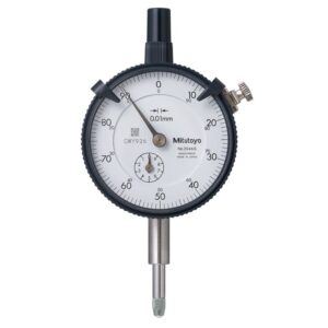 Đồng Hồ So Cơ Khí Flat Back 10mm, 0,01mm Mitutoyo 2047SB-01