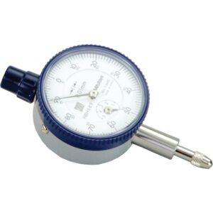 Đồng Hồ So Cơ Khí Flat Back 10mm, 0,01mm Mitutoyo 2046AB-11