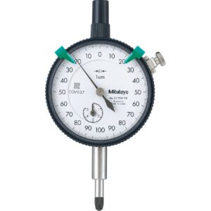 Đồng Hồ So Cơ Khí, Dial Indicator, Lug Back 5mm, 0,001mm, Jeweled Bearing Mitutoyo 2119S-10