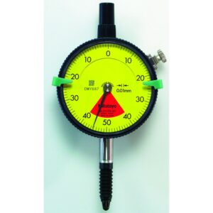 Đồng Hồ So Cơ Khí, Dial Indicator, Flat Back 0,8mm, 0,01mm, One Revo., Shockpr., IP64 Mitutoyo 2929SB-60