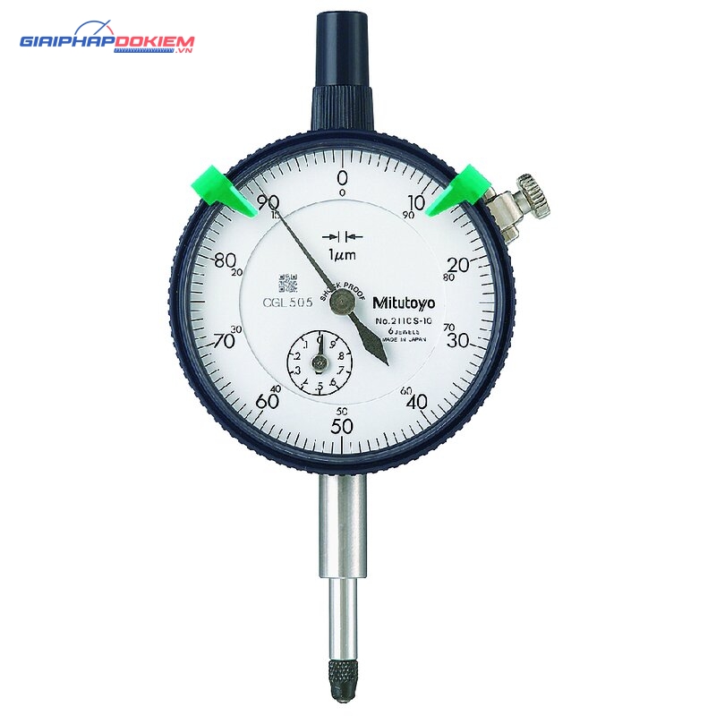 Đồng Hồ So Cơ Khí, Dial Indicator, Flat Back 1mm, 0,001mm, Shockproof Mitutoyo 2110SB-10 5 Đồng Hồ So Cơ Khí, Dial Indicator, Flat Back 1mm, 0,001mm, Shockproof Mitutoyo 2110SB-10