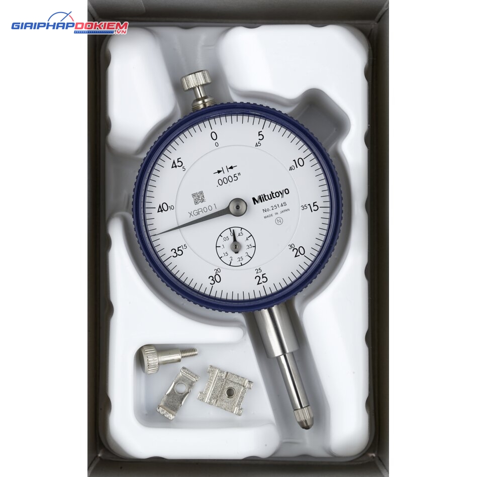 Đồng Hồ So Cơ Khí, Dial Indicator, Lug Back, AGD/ANSI 0,025", 0,0001", Jew. Bearing, Shockpr Mitutoyo 2803S-10 5 Đồng Hồ So Cơ Khí, Dial Indicator, Lug Back, AGD/ANSI 0,025", 0,0001", Jew. Bearing, Shockpr Mitutoyo 2803S-10