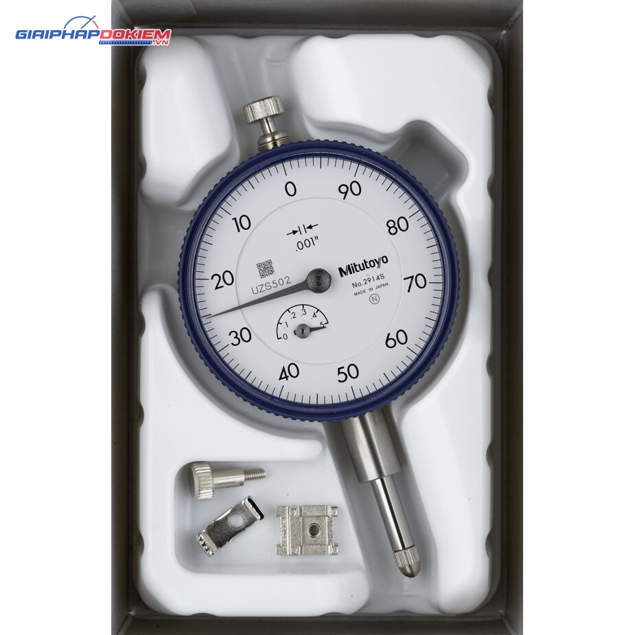Đồng Hồ So Cơ Khí, Dial Indicator, Lug Back, AGD/ANSI 0,5", 0,001", Reverse Reading Mitutoyo 2914S 8 Đồng Hồ So Cơ Khí, Dial Indicator, Lug Back, AGD/ANSI 0,5", 0,001", Reverse Reading Mitutoyo 2914S