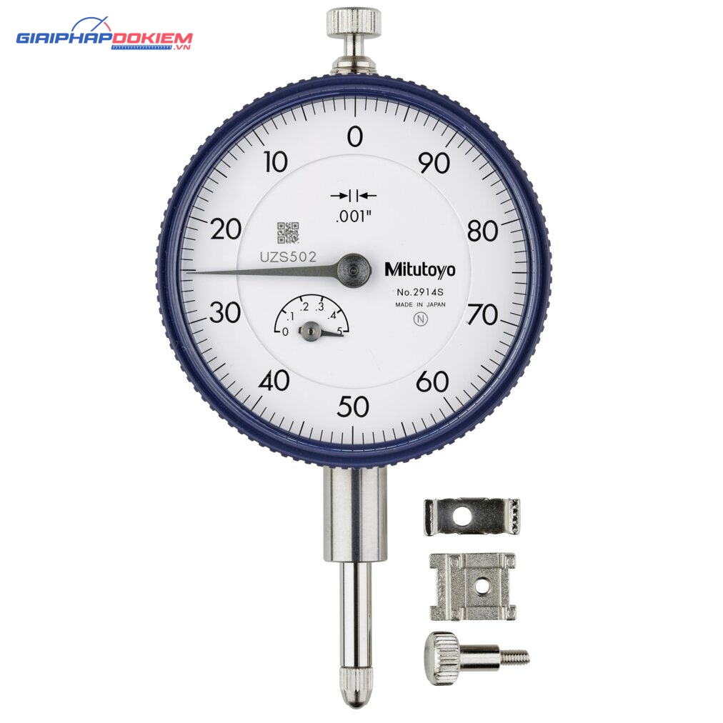 Đồng Hồ So Cơ Khí, Dial Indicator, Lug Back, AGD/ANSI 0,5", 0,001", Reverse Reading Mitutoyo 2914S 5 Đồng Hồ So Cơ Khí, Dial Indicator, Lug Back, AGD/ANSI 0,5", 0,001", Reverse Reading Mitutoyo 2914S