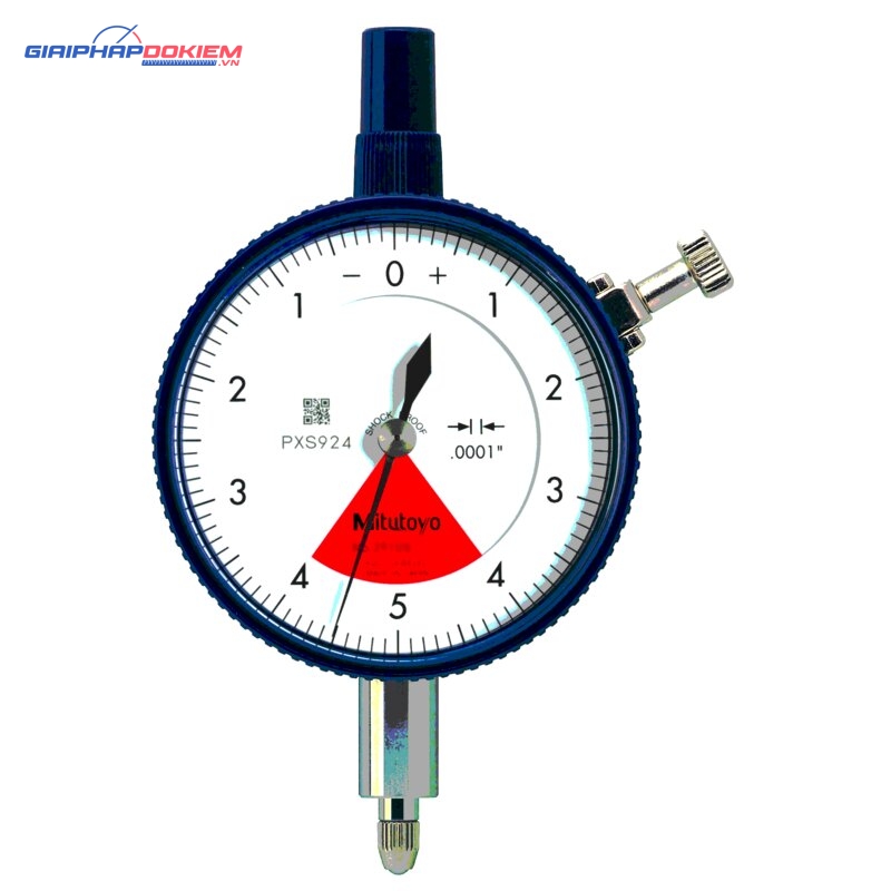 Đồng Hồ So Cơ Khí, Dial Indicator, Lug Back, AGD/ANSI 0,008", 0,0001", One Revo., Shockproof Mitutoyo 2910S-10 4 Đồng Hồ So Cơ Khí, Dial Indicator, Lug Back, AGD/ANSI 0,008", 0,0001", One Revo., Shockproof Mitutoyo 2910S-10