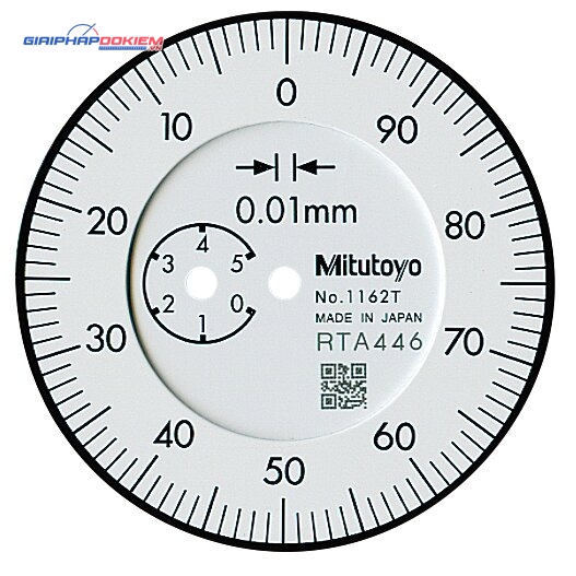 Đồng Hồ So Cơ Khí Mặt Lớn, Dial Indicator, Back Plunger 0,04", 0,001", One Revolution, Shockproof Mitutoyo 1961T 8 Đồng Hồ So Cơ Khí Mặt Lớn, Dial Indicator, Back Plunger 0,04", 0,001", One Revolution, Shockproof Mitutoyo 1961T
