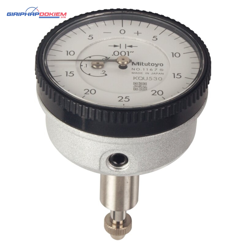 Đồng Hồ So Cơ Khí Mặt Lớn, Dial Indicator, Back Plunger, AGD/ANSI 0,2", 0,001" Mitutoyo 1167T 5 Đồng Hồ So Cơ Khí Mặt Lớn, Dial Indicator, Back Plunger, AGD/ANSI 0,2", 0,001" Mitutoyo 1167T