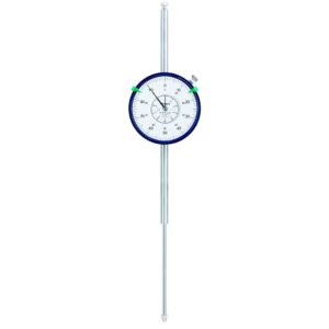 Đồng Hồ So Cơ Khí Mặt Lớn, Dial Indicator, Flat Back 100mm, 0,01mm, Shockp., Coax. Rev. Count Mitutoyo 3062SB-19